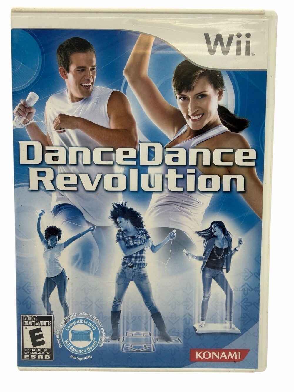 Dance Dance Revolution Nintendo Wii 2010 Game Disc Case Manual Konami